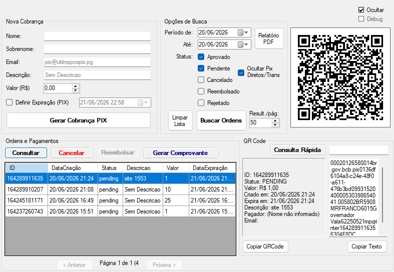 Interface do MPPix